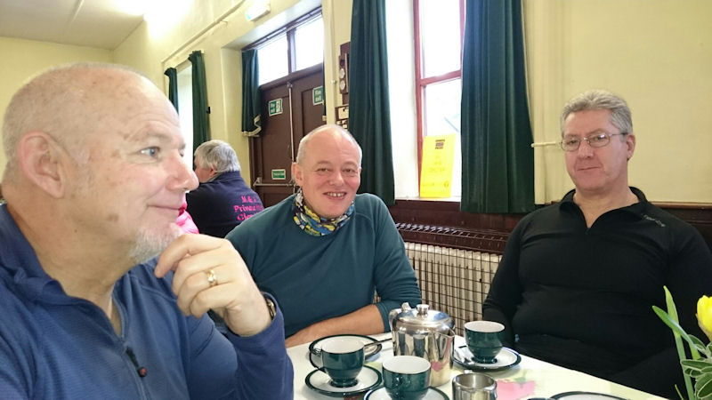 Pop up cafe at Glenridding village Hall, Sunday lunch being served. Photo by Andy Burton